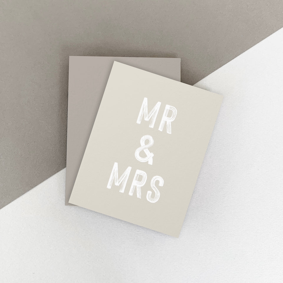 Made Paper Co - MPC - wedding engagement - grey white