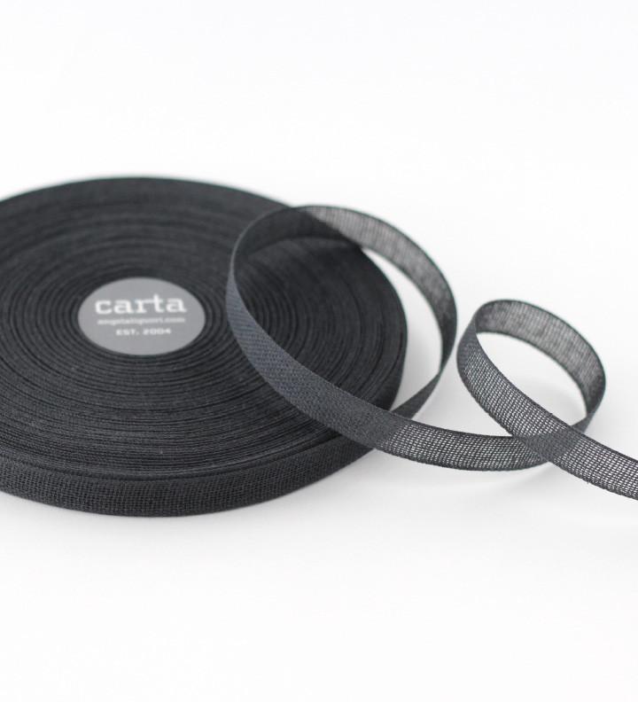 Loose weave cotton ribbon - Iron