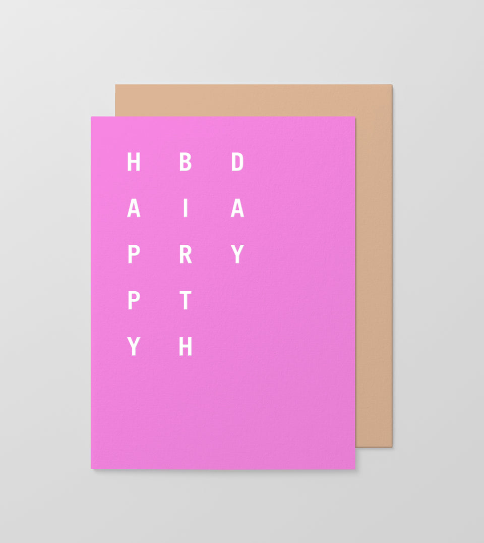 happy birthday-vertical-greeting card-purple-made paper co